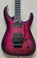 Jackson Pro Plus Series DINKY DKAQ Electric Guitar Transparent Purple Burst, HSC