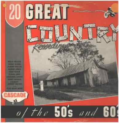 LP Willie Nelson, George Jones, Margie Ward 20 Great Country Recordings from th