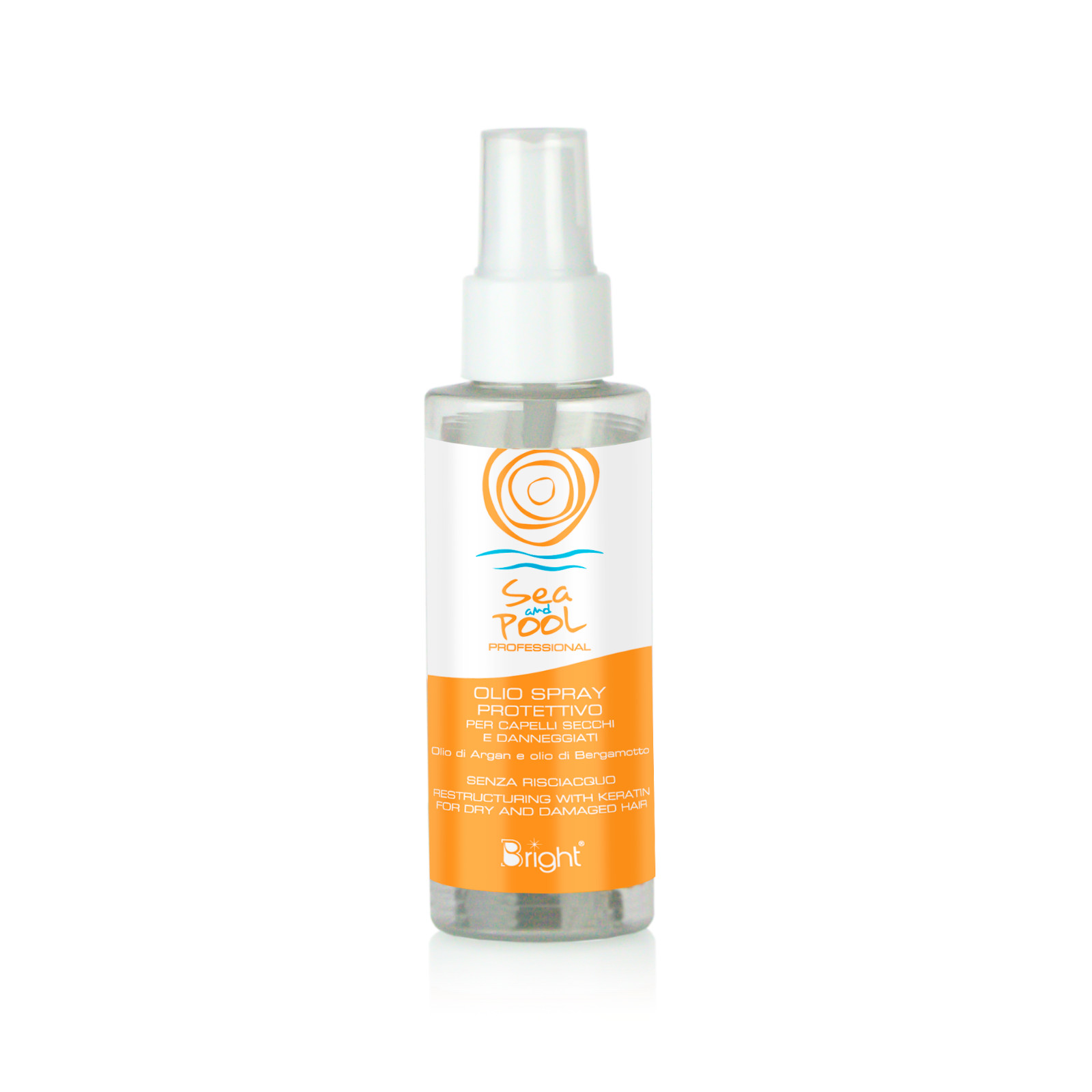 Bright Sea And Pool Olio Spray Protettivo Capelli 100ml - Addio Crespo