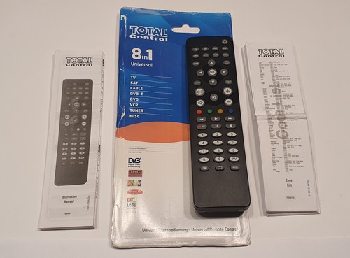 Total Control Universal Fernbedienung 8 in 1 mit Anleitung (F251)