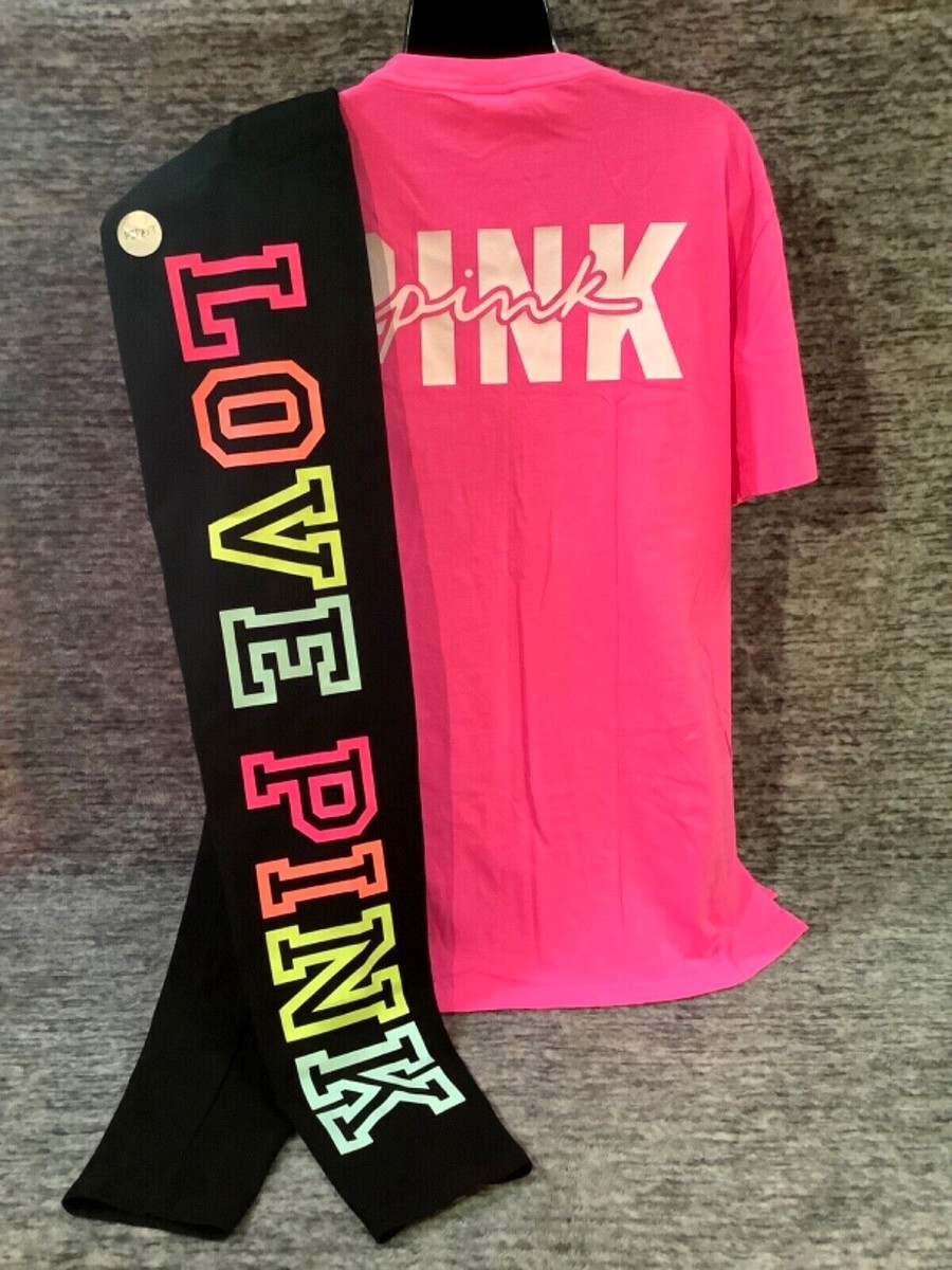 pink victoria's secret campus shirts