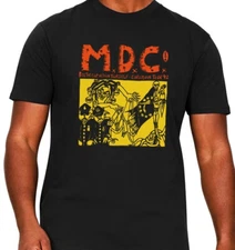 MDC T Shirt Music Punk Hardcore Millions of Dead Cops Terror Crass Tour 92