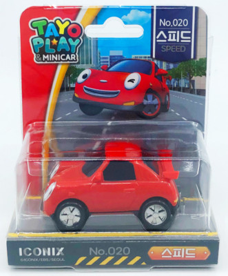 ICONIX The Little Bus TAYO PLAY & MINI CAR Plastic Model : SPEED