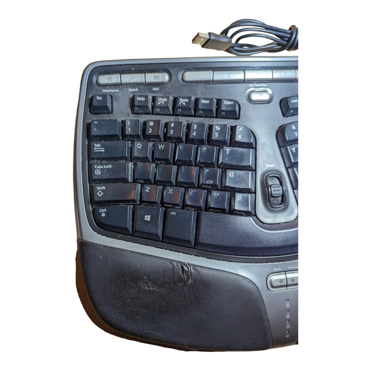 Microsoft Natural Ergonomic Keyboard 4000 v1.0 KU-0462 USB A