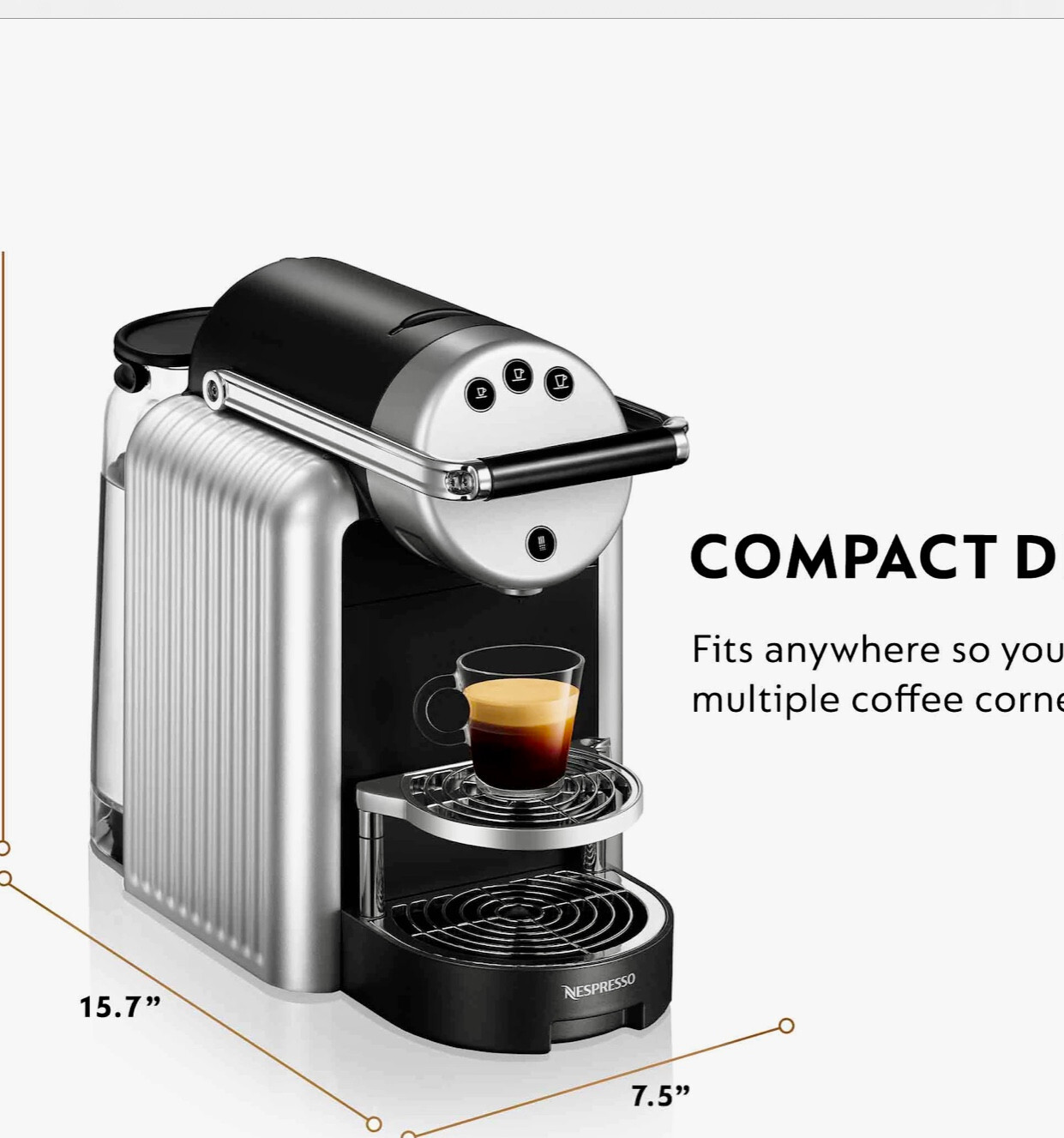 Nespresso Zenius Pro Cafe Espresso Coffee Machine Professional Kit eBay