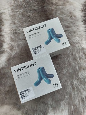 Gustaf Westman x IKEA VINTERFINT Kerzenständer  Blau - Kollektion 