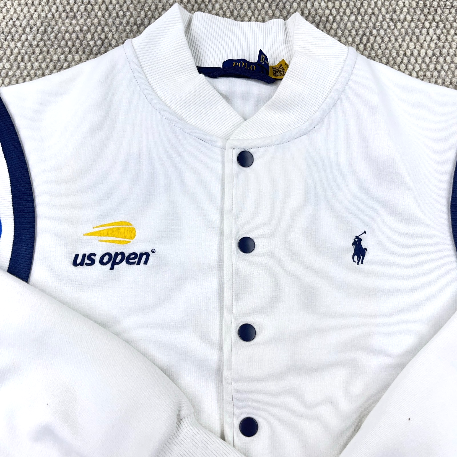 Polo Ralph Lauren giacca donna grande US Open New York Big Pony pista da tennis *