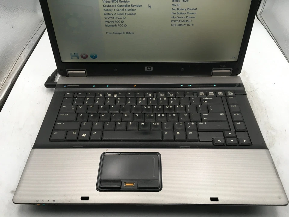 HP COMPAQ 6730B - BOOTS TO BIOS - INTEL CORE 2 DUO P8700 - 2GB RAM - READ - BB - Image 3 of 4