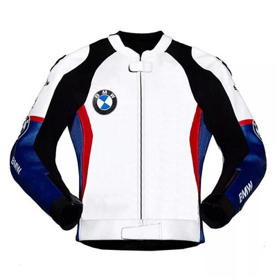 Neue BMW premium Motorrad Rennlederjacke, BMW MotoGP Rennlederjacke