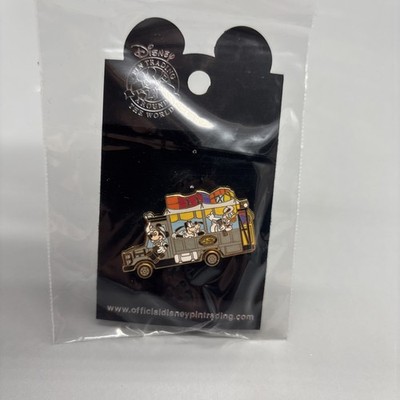 Disney Pin Mickey Fab 5 Kilimanjaro Safari Attraction Truck car Vehicle Animal
