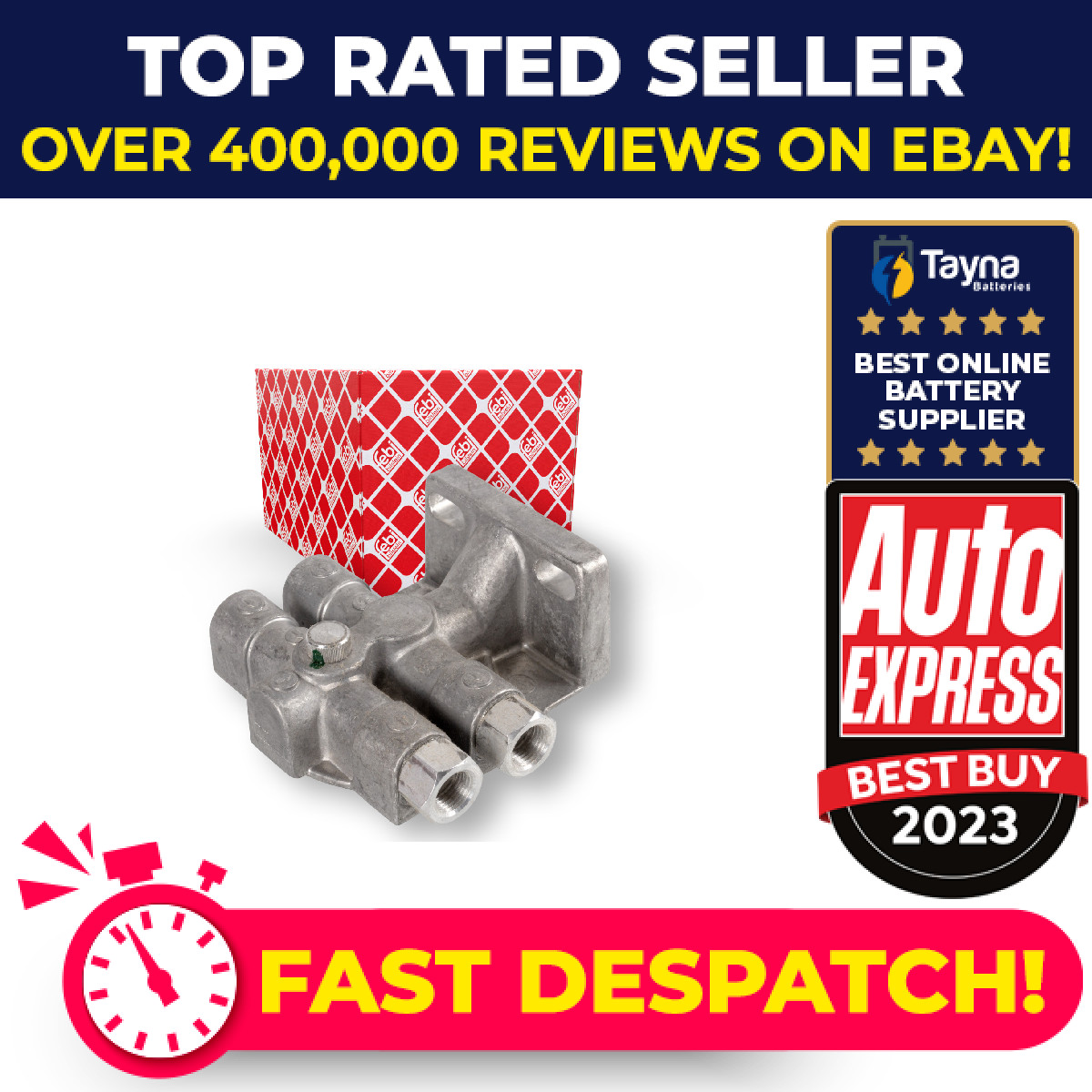 Housing, fuel filter 171980 Febi 1393641 Genuine Top Quality Guaranteed New