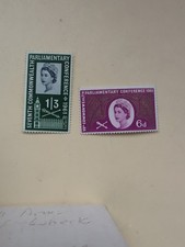 1961 Seventh Commonwealth Parliamentary Conference GB MH Stamps SG 629-630