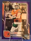 2025 Bowman Chrome University Football Purple Refractor Carson Beck #138