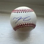ATHLETICS MAX MUNCY AUTOGRAPHED USED MLB BASEBALL