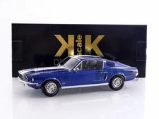 KK SCALE MODELS 1/18 - FORD MUSTANG GT FASTBACK - 1968 181394BL