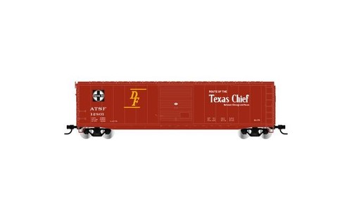 Rivarossi gedeckter Güterwagen Texas Chief ATSF Betriebsnr. 12821 HR6662B | Zustand: Neu