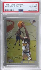 1998-99 Topps Chrome Antawn Jamison #143 PSA 10 GEM MT 0ll