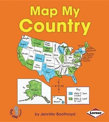 Map My Country by Jennifer Boothroyd (English) Paperback Book