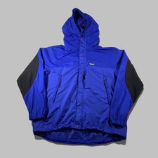 Patagonia 2000s Essential Jacket XL Blue Waterproof Softshell Men's Outerwear