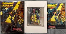 Atari Jaguar Bionic Commando Cartridge Complete CIB