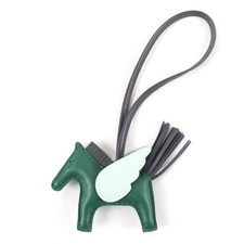 Pristine HERMES Bag charm Rodeo Charm Pegasus PM Vaux Swift Leather Women