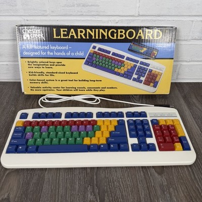 Chester Creek Wired LearningBoard Training Keyboard Color Coded Accessibility
