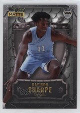 2022 Matte Draft White - Silver Frame / 90/100 Day'Ron Sharpe #WW-11 Shield 1io5