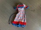 Vintage Mattel Skipper 1972 Red White ‘n Blues Dress Only w/ Htf Tie  #3296