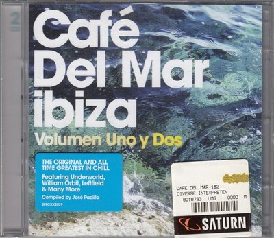 Café Del Mar Volumen Uno Y Dos:WILLIAM ORBIT,LEFTFIELD,UNDERWORLD,RAMP,OBIMAN