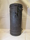 ORIGINAL WW2 GERMAN MILITARY GAS MASK CAN - CAN ONLY