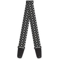 Guitar Strap - Owls Monogram Black/White (Us Import) Acc Neu