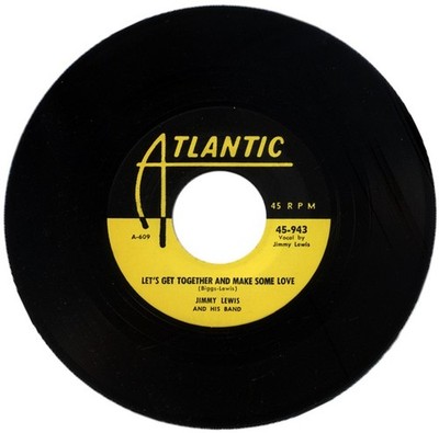JIMMY LEWIS / JESSE STONE ''LET'S GET TO GETHER AND MAKE SOME... c/w RUNAWAY'' R&B