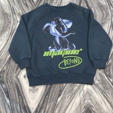 Zara Kids Imagine Beyond Elephant Sweatshirt Size 6-7 Graphic Crewneck Pullover
