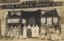 Cleveland OH Ohio Fisher Bros. Grocers c1908 ...