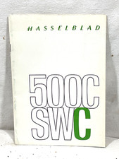 1964 Hasselblad Promotional Brochure. 500C SWC Camera System. Sweden 30 pages