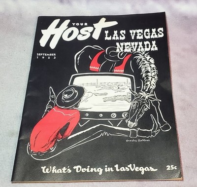 YOUR HOST: LAS VEGAS, NEVADA - SEPTEMBER 1953 - WHAT'S DOING IN LAS VEGAS