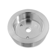Short Water Pump Crankshaft Pulley Triple Groove Swp For Chevy Bbc 396 427 45...