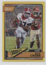2018 Panini Classics Rookies 32/65 Nick Chubb #216 1u6