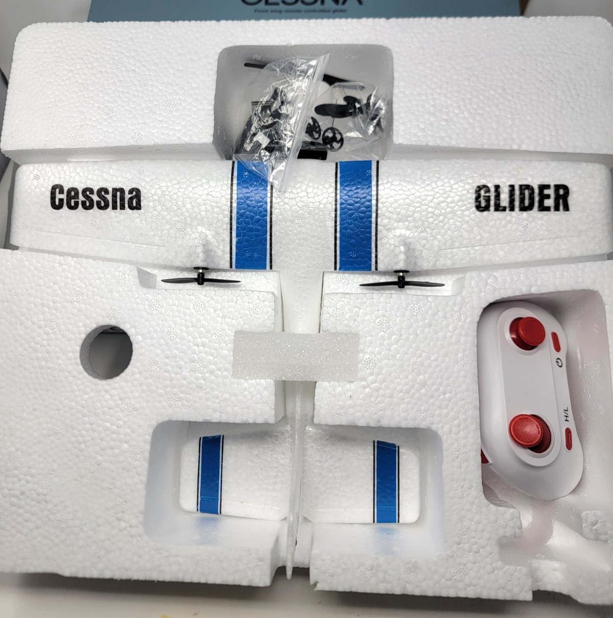 Cessna Z53 Fixed Wing Remote Controlled Glider Blue