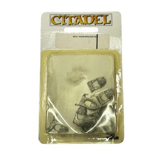 Warhammer 40k Citadel Chaos Space Marines Word Bearers Shoulder Pads New Metal