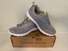 Lands  End 4257591 Women's Active Sneakers Shoes Gray Size 10 Brand New 2025