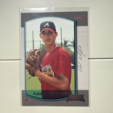 ADAM WAINWRIGHT 2000 Bowman #1 Draft Pick Rookie Card RC Cardinals 2 WS Rings $$. rookie card picture