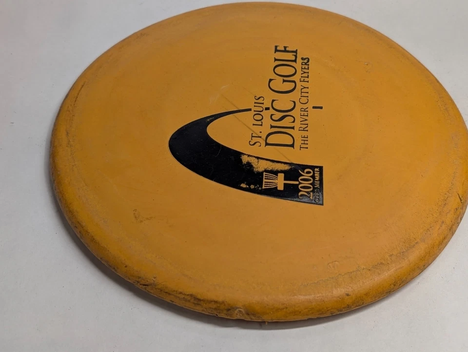 Gateway Demon Disc Golf Midrange Driver 2006 173g Orange Old Run PFN St Louis - Image 3 of 4