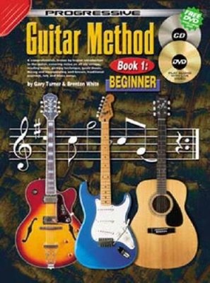 CP54048 - Progressive Guitar Method - Book 1 - Paperback - ACCEPTABLE