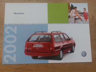 VW Quantum Prospekte Brochure Brazil