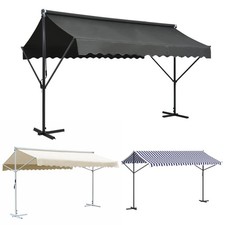 Free Standing Awning Sun Shade Sail Canopy Garden Patio Awning Outdoor Screen