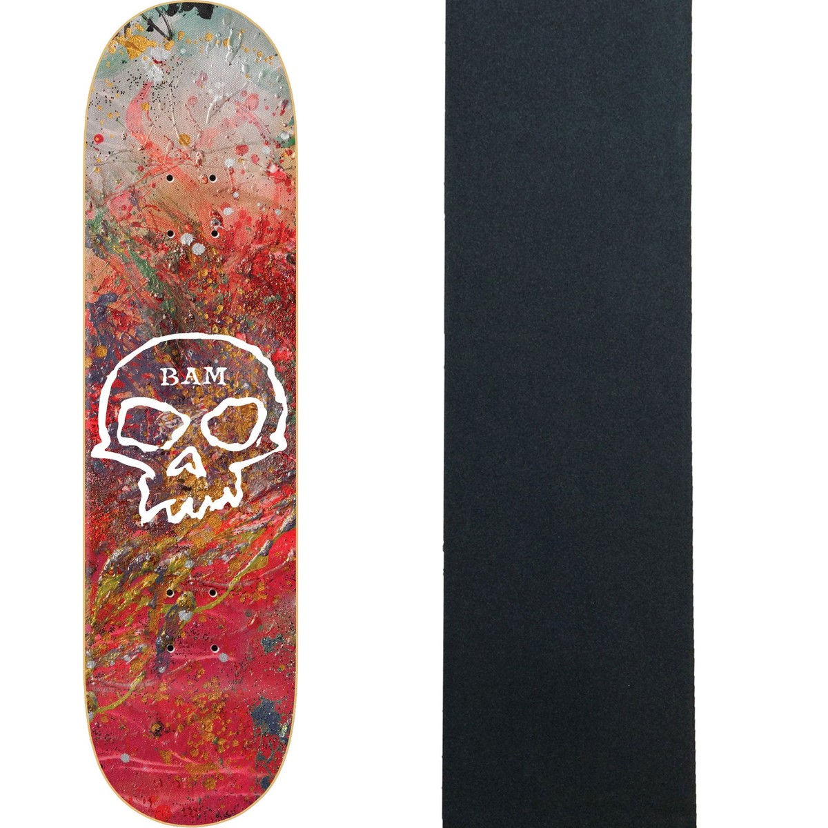 【良品】ZERO SINGLE SKULL DECK コンフォートボード Zero Zero Single Skull Deck Black - Escapist