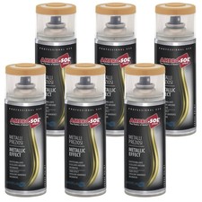 6x Spraydose Lack Metallische Effektfarbe Kupfer Metallisiert Eisen