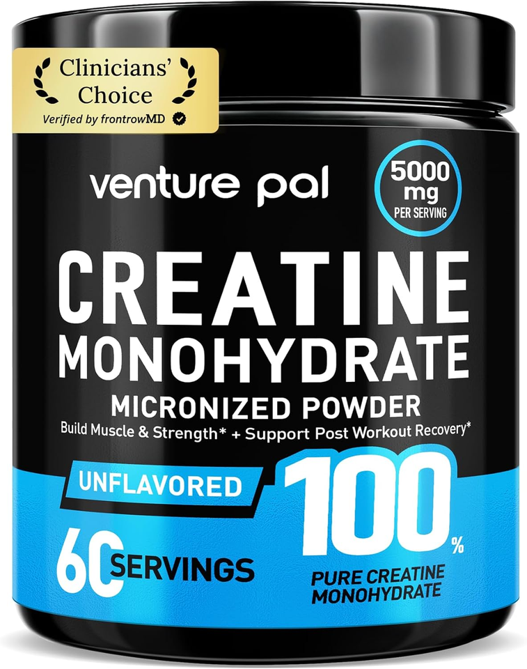 100% Pure Micronized Creatine Monohydrate Powder, Unflavored Creatine ...