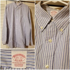 Brooks Brothers 17 1/2 Neck 37 Sleeve Button Down Dress Shirt Long Sleeve Cotton